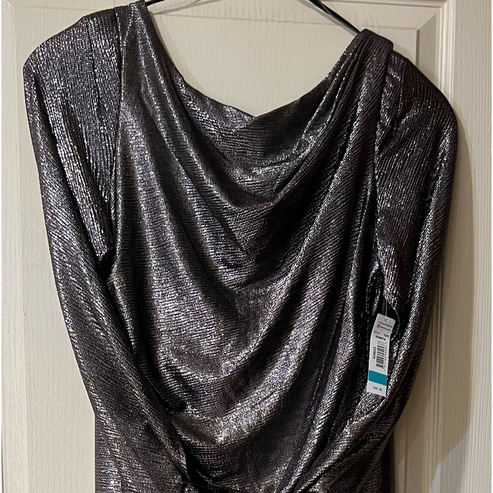 Woman’s Formal . Gunmetal R&M Richards brand. New with tags.